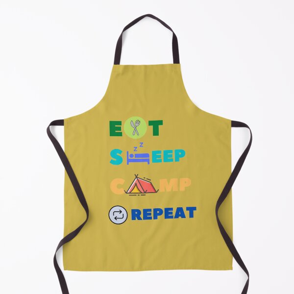 Item preview, Eat sleep camp repeat designed and sold by cece0518.