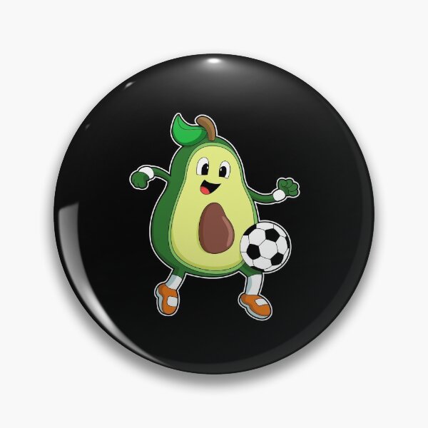 Item preview, Avocado Soccer player Soccer designed and sold by Snabdesign84.