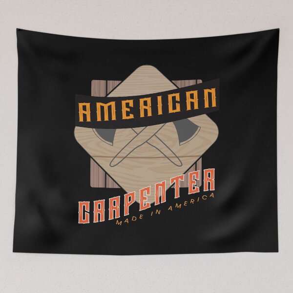 Item preview, American Carpenter Made In America, Carpenter Gift designed and sold by TopVision.