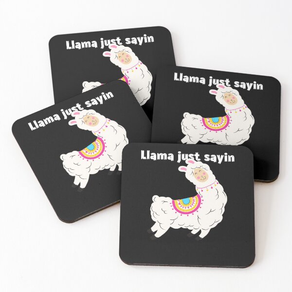 Item preview, Llama Just Saying designed and sold by RiseandShineTee.
