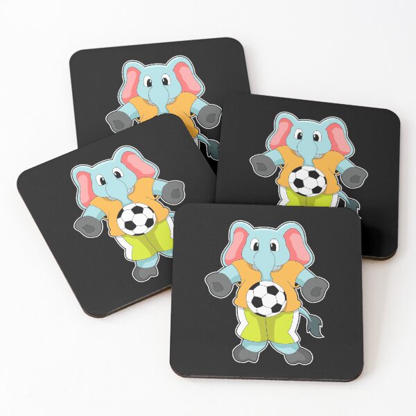 Item preview, Elephant Soccer player Soccer designed and sold by Snabdesign84.
