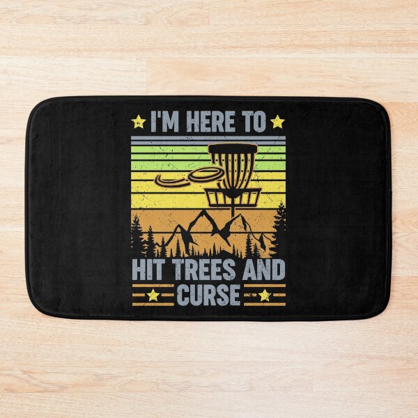 Item preview, I'm Here To Hit Trees & Curse Disc Golf Frisbee Funny Quote designed and sold by elisamarez97.