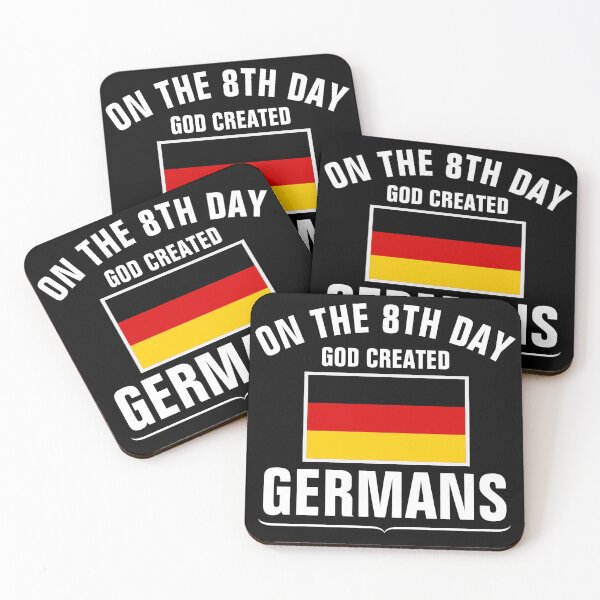 Item preview,   On The 8th Day God Created Germans German Pride German Unity Day - Funny German  designed and sold by mewsis.