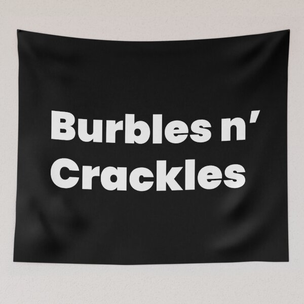 Item preview, Burbles n’ Crackles White designed and sold by Oliveirallan.