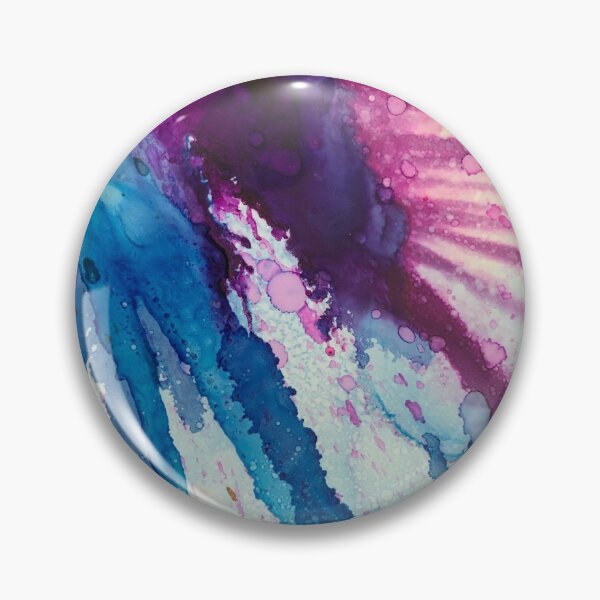 Item preview, Blue and purple splash designed and sold by elaine-gregers.