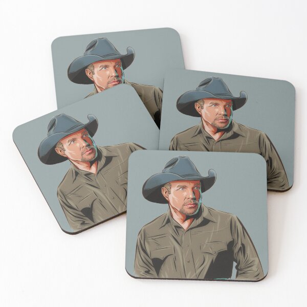 Item preview, Garth Brooks - An illustration by Paul Cemmick designed and sold by TIGERDAVER.