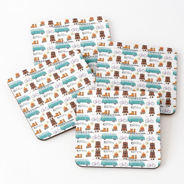 Item preview,  Best Camping With My Dog, Camping Is In Tents designed and sold by cutenessing.