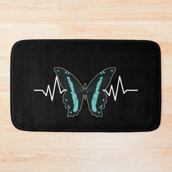 Item preview, Butterfly Cottagecore Aesthetic Heartbeat Pulsate EKG Graph designed and sold by CharJens.