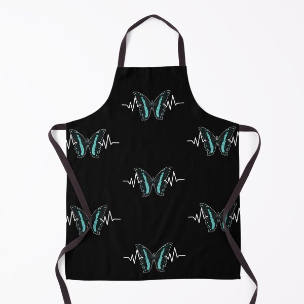 Item preview, Butterfly Cottagecore Aesthetic Heartbeat Pulsate EKG Graph designed and sold by CharJens.