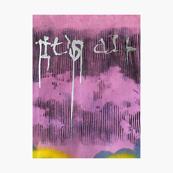 Graffiti wall | Pop art | Street-art aesthetics Photographic Print