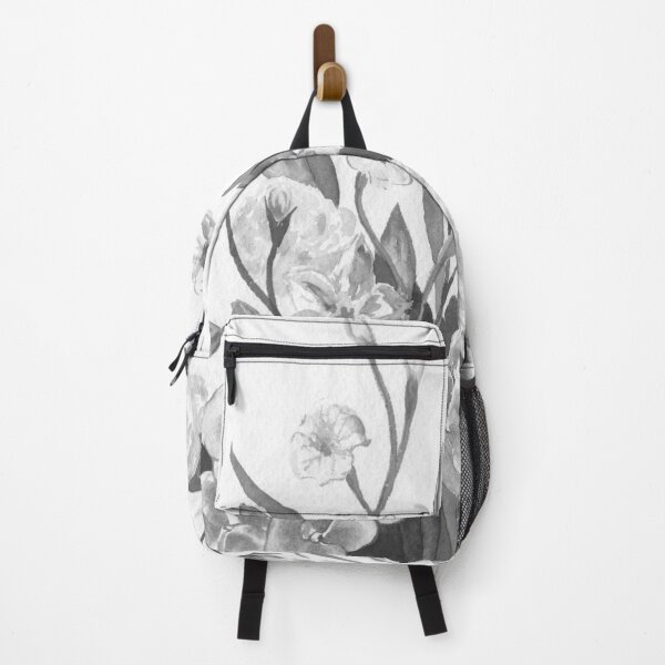 Item preview, Beautiful Gray Monochrome Botanical Fresh Floral Pattern designed and sold by Irina Sztukowski.