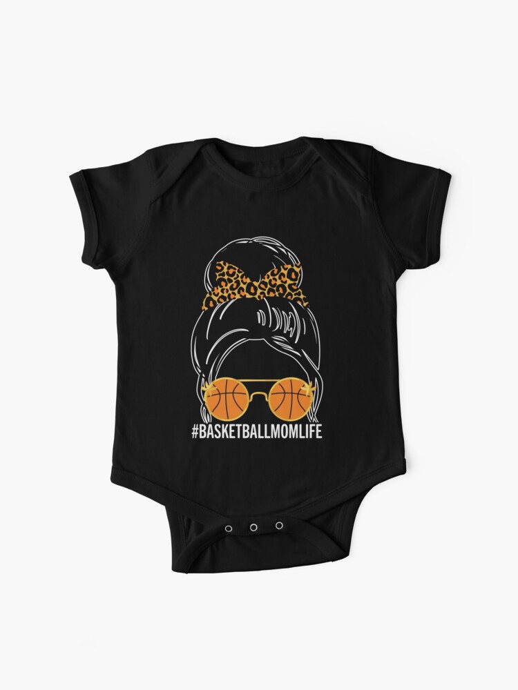 Basketball Mom Shirt Mom Life Basketball Mothers Day Messy Bun