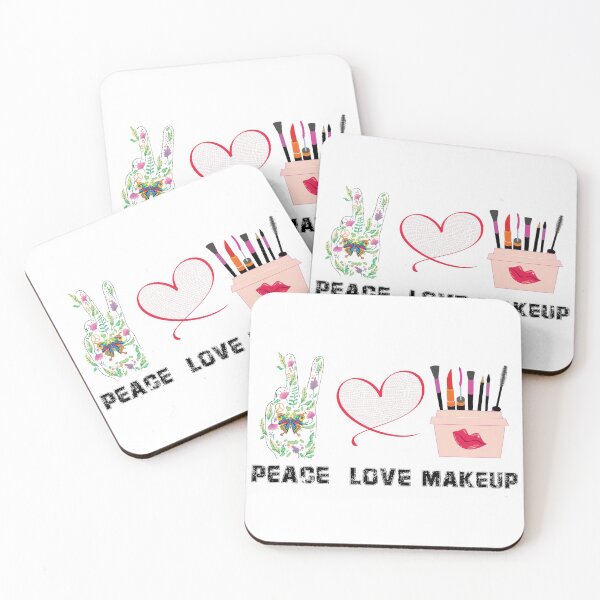 Item preview, Peace Love Makeup  designed and sold by Amindo.