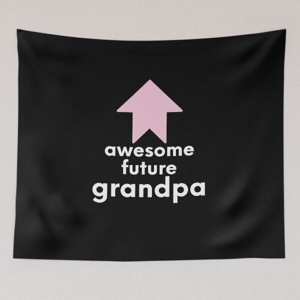 Item preview, Awesome Future Grandpa designed and sold by Fine Art California.