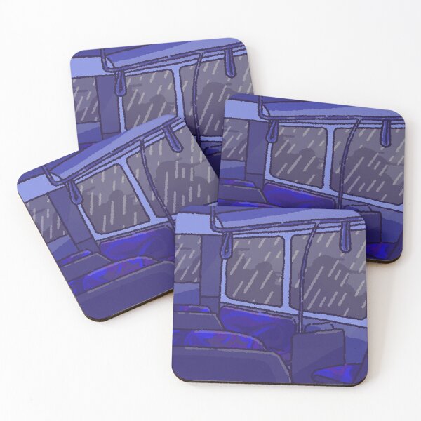 Item preview, Bus in the rain designed and sold by screaming-pine.