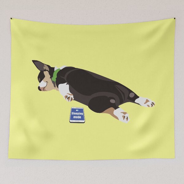 Item preview, Cutie Corgi quiere dormir designed and sold by Linh Nguyễn.