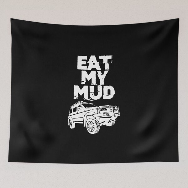 Item preview, Eat My Mud Mudding Truck Mud Bogging Dirt Back Roads designed and sold by Nessshirts.