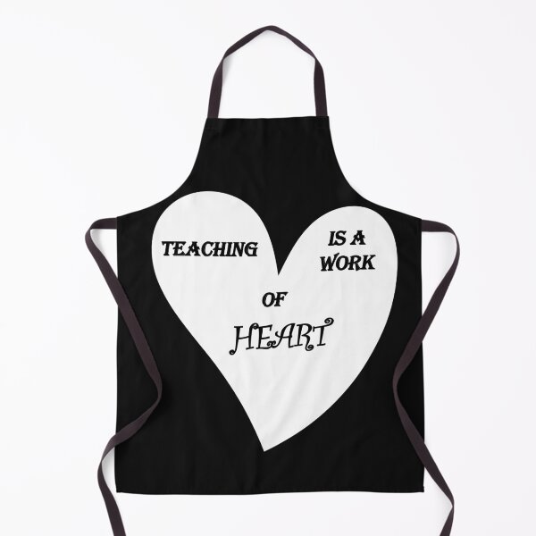 Item preview, teaching is a work of heart : Gift idea for teachers & siblings designed and sold by dorento07.