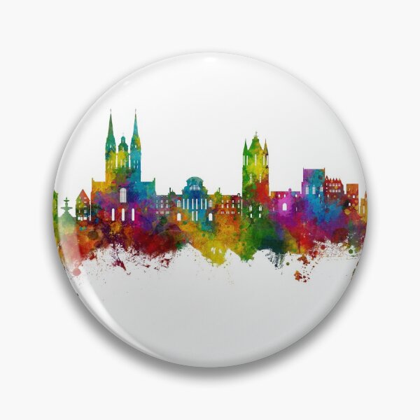 Item preview, Angers France Skyline designed and sold by ArtPrints.
