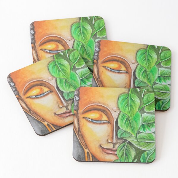 Item preview, Buddha Painting Art designed and sold by SnehaCreation.