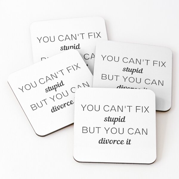 Item preview, You Cant Fix Stupid But You Can Divorce It designed and sold by Magic-Stone.