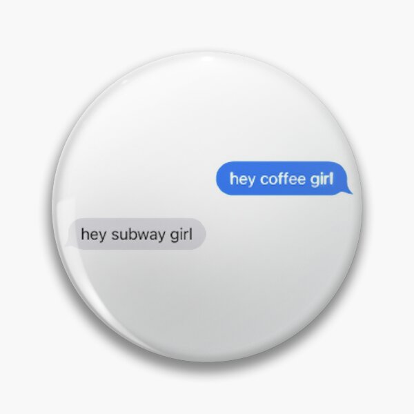 Item preview, coffee girl + subway girl text designed and sold by BabyCupcakes.