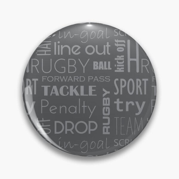 Item preview, Rugby Text Pattern Gray designed and sold by Pablo Pereyra.