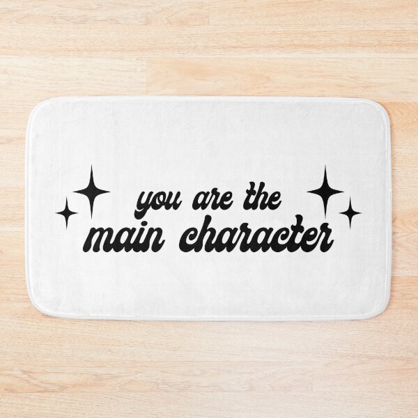 Item preview, You are the main character designed and sold by ellebackup.