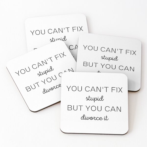 Item preview, You Cant Fix Stupid But You Can Divorce It designed and sold by Magic-Stone.