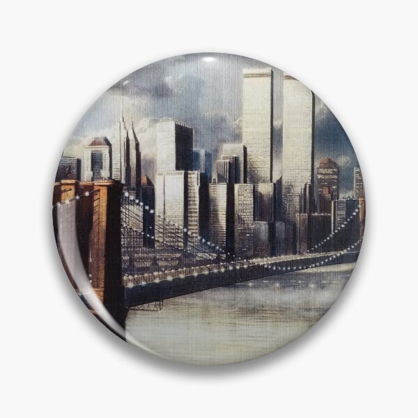 Item preview, Brooklyn Bridge Art, Watercolor New York designed and sold by Tamarage.