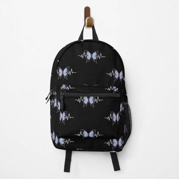 Item preview, Butterfly Cottagecore Aesthetic Heartbeat Pulsate EKG Graph designed and sold by CharJens.