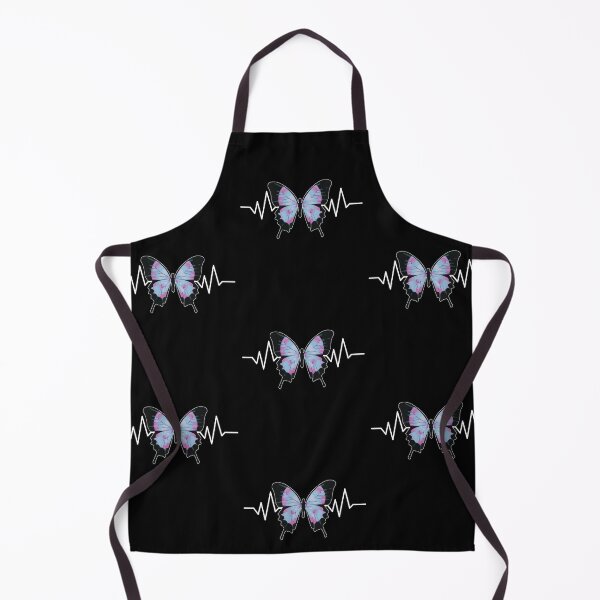 Item preview, Butterfly Cottagecore Aesthetic Heartbeat Pulsate EKG Graph designed and sold by CharJens.