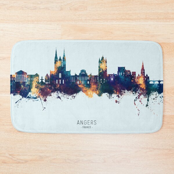 Item preview, Angers France Skyline designed and sold by ArtPrints.