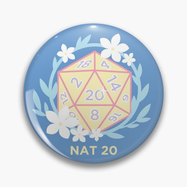Item preview, All Natural- Nat20 designed and sold by MagicCatSmudge.