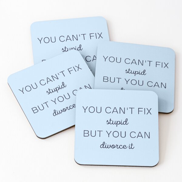 Item preview, You Cant Fix Stupid But You Can Divorce It designed and sold by Magic-Stone.