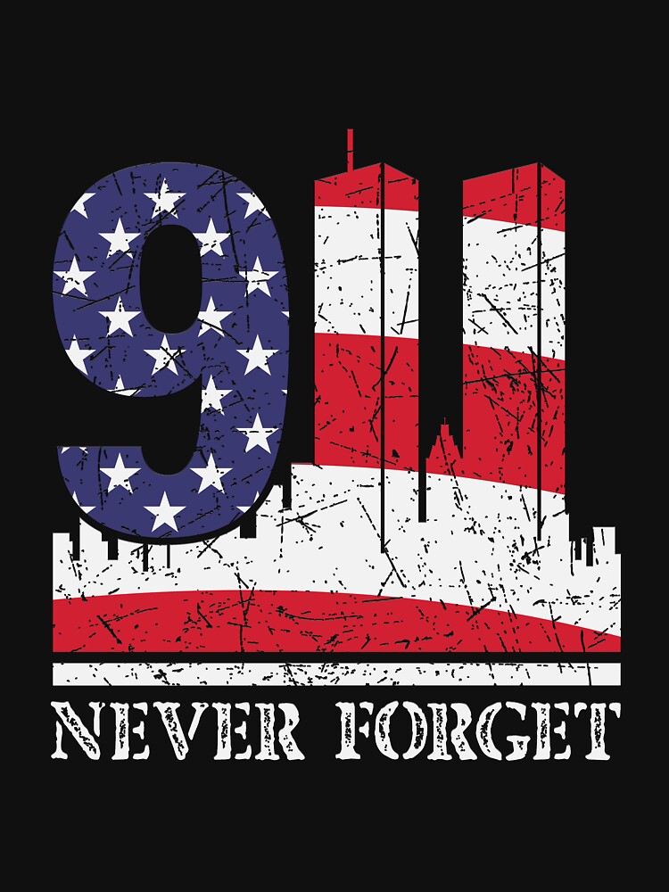 Never Forget 9 11 September 11 2001 Memorial Kid Pullover Hoodie