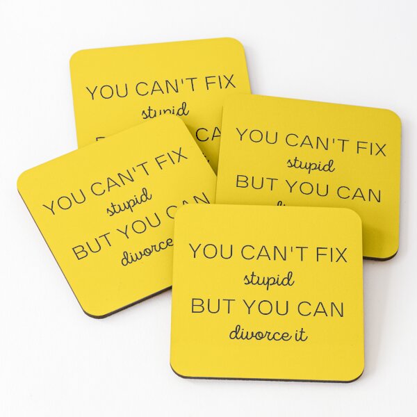 Item preview, You Cant Fix Stupid But You Can Divorce It designed and sold by Magic-Stone.