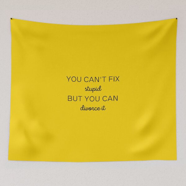 Item preview, You Cant Fix Stupid But You Can Divorce It designed and sold by Magic-Stone.