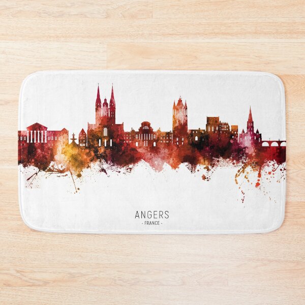 Item preview, Angers France Skyline designed and sold by ArtPrints.