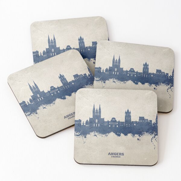 Item preview, Angers France Skyline designed and sold by ArtPrints.