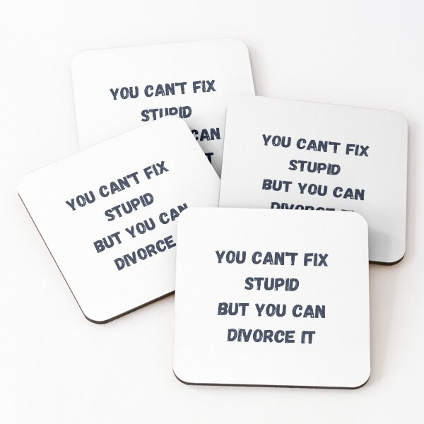 Item preview, You Cant Fix Stupid But You Can Divorce It designed and sold by Magic-Stone.