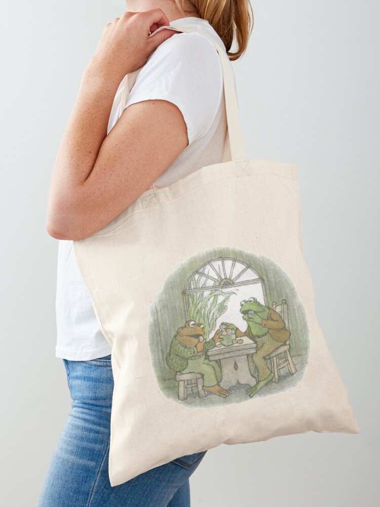 cookie party with frog and toad Tote Bag by Jiul