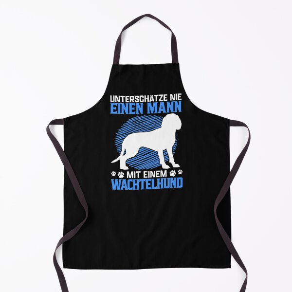 Item preview, Man with German Wachtelhund hunting dog designed and sold by madgrfx.