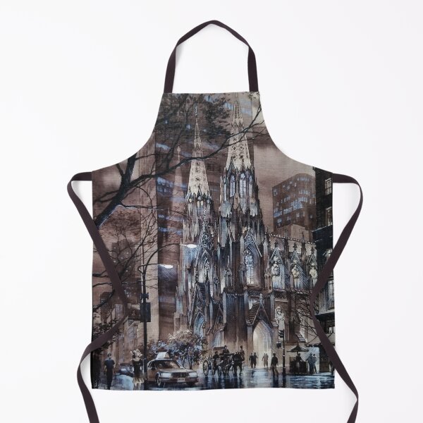 Item preview,  St. Patrick's Cathedral, Watercolor Manhattan, NYC designed and sold by Tamarage.