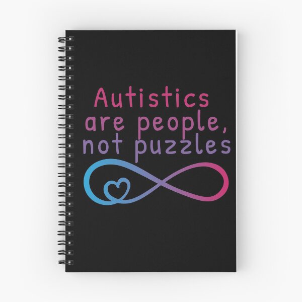 Item preview, Autistics are people, not puzzles designed and sold by Kirsten Uecker.