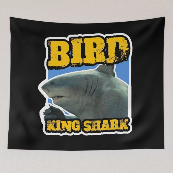 Item preview, Bird - King Shark designed and sold by The Cosmic Turtle.