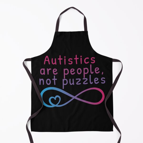 Item preview, Autistics are people, not puzzles designed and sold by Kirsten Uecker.