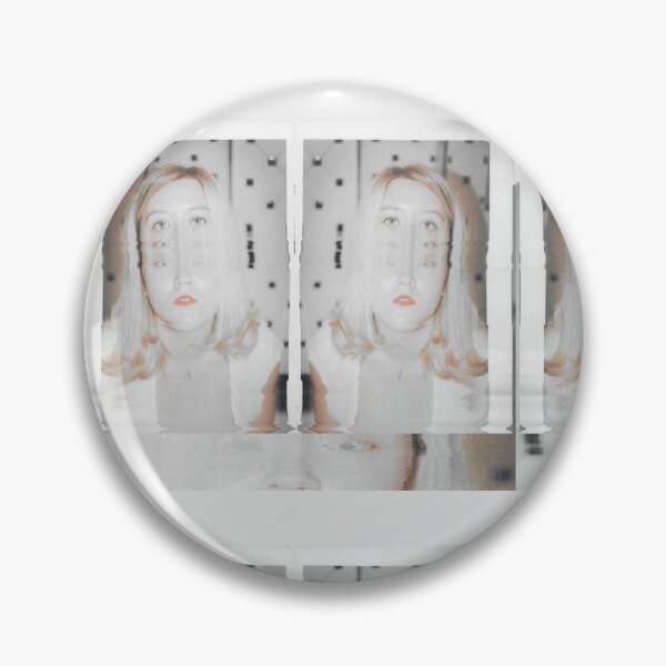 Item preview, Face Scan Pin designed and sold by anna mccabe.