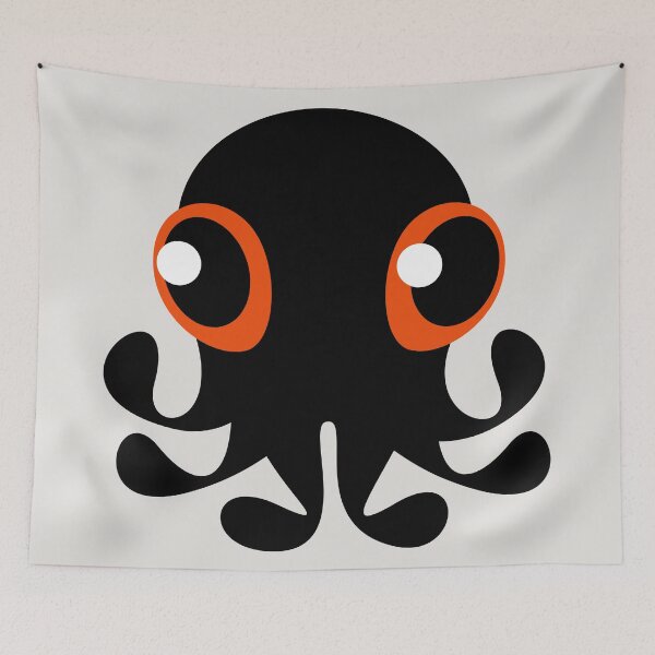 Item preview, Baby octopus Cthulhu (on white) designed and sold by SergPerep.