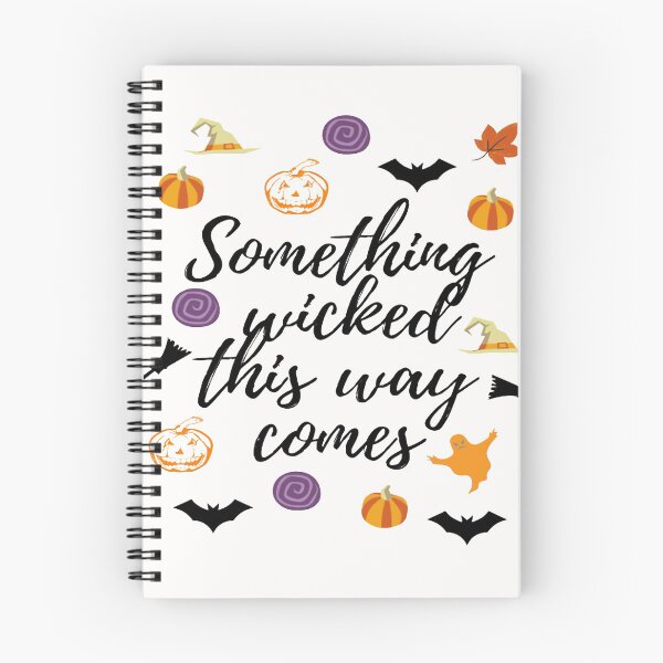 Item preview,   Something wicked this way comes- funny spooky Halloween gifts for October designed and sold by merchfun2.